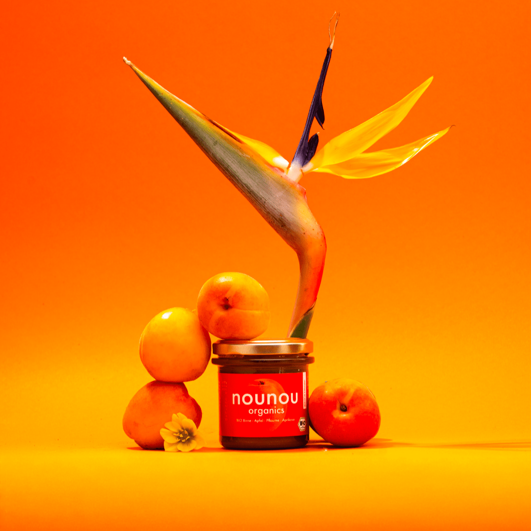 BIO Birne - Apfel - Pflaume - Aprikose - nounou organics
