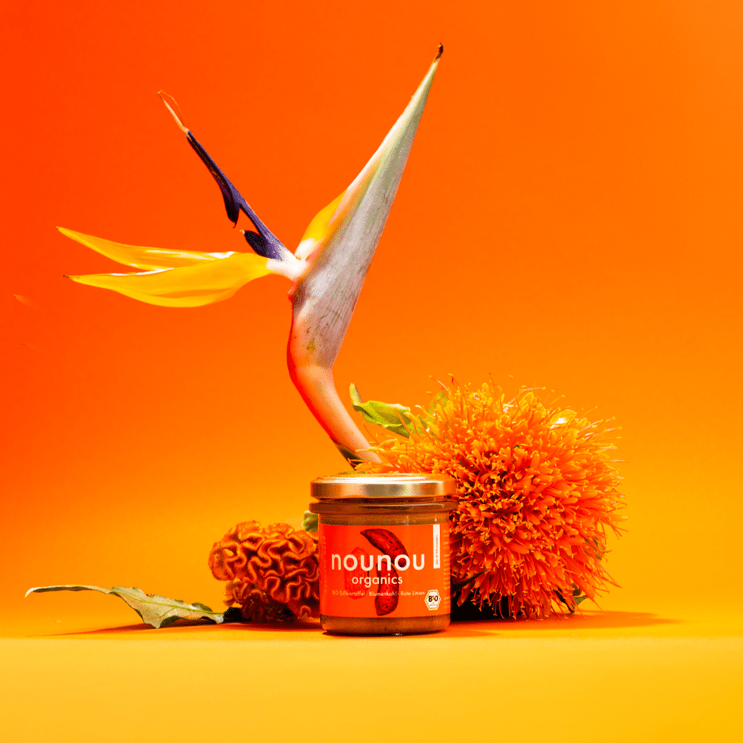 BIO Süßkartoffel - Blumenkohl - Rote Linsen - nounou organics