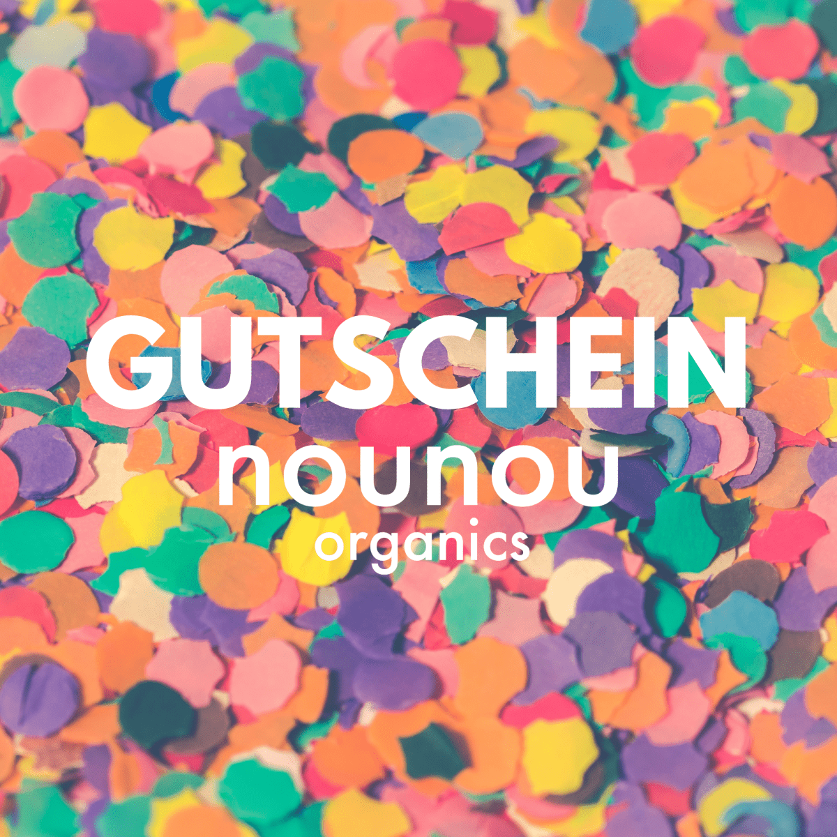 Digitaler Geschenkgutschein - nounou organics