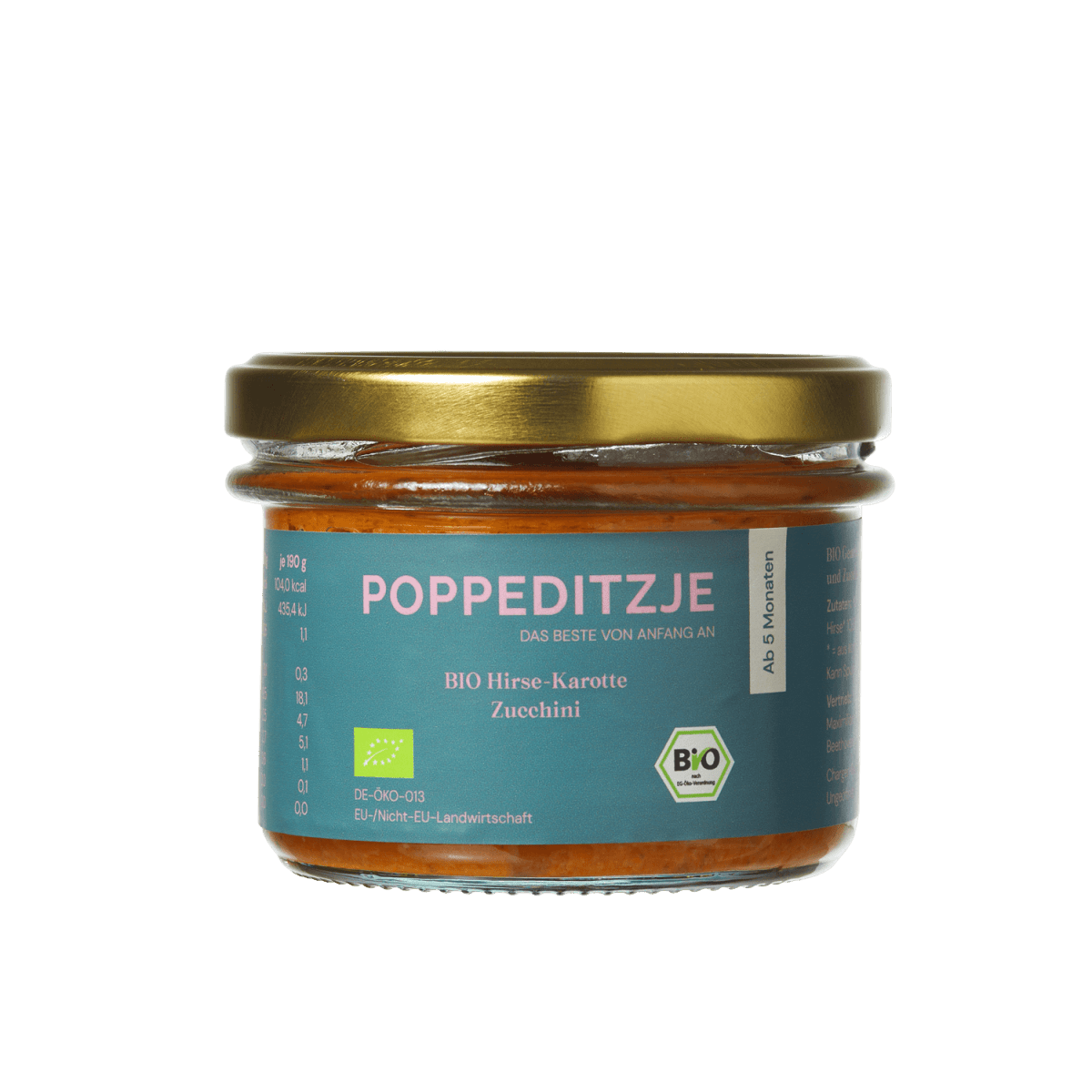 BIO Hirse - Karotte - Zucchini B2B - Poppeditzje