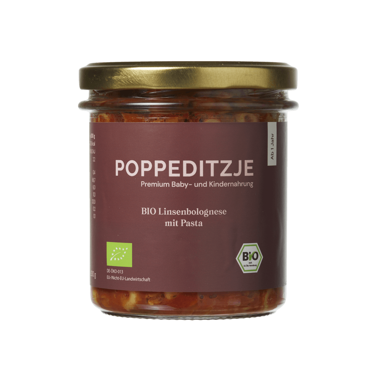 BIO Linsenbolognese mit Pasta B2B - Poppeditzje